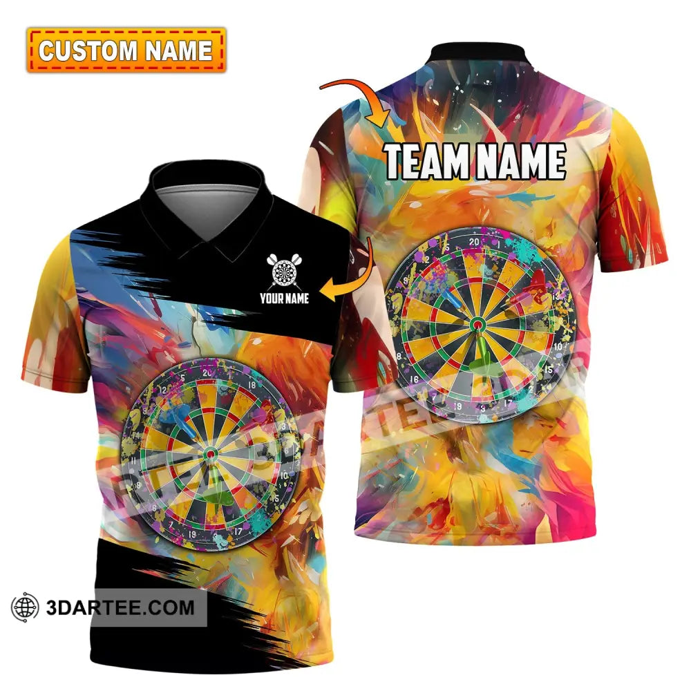 Man Shirt Custom Name Archery Polo Archer Hoodie Long Sleeve T-Shirt Gift For Lovers