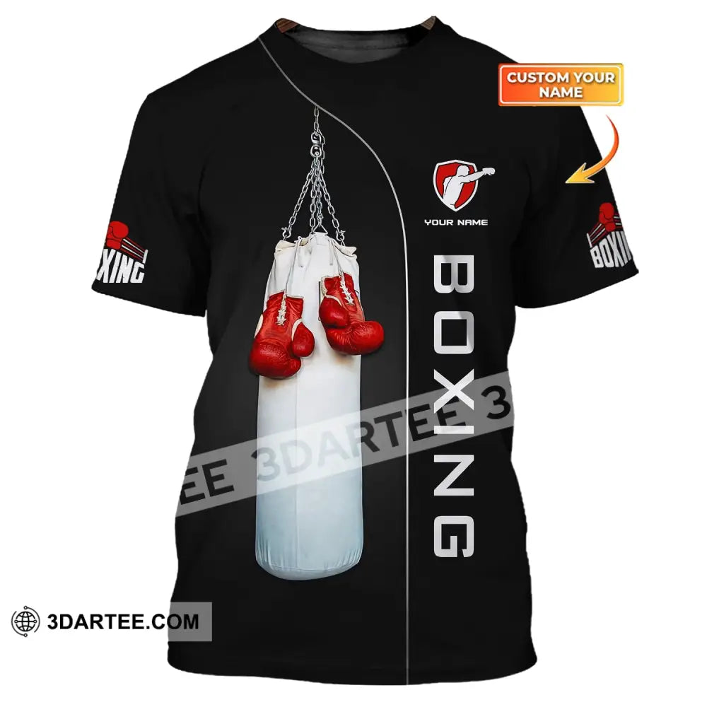 Man Shirt Custom Name Boxing T-Shirt Hoodie Polo Gift For Lover