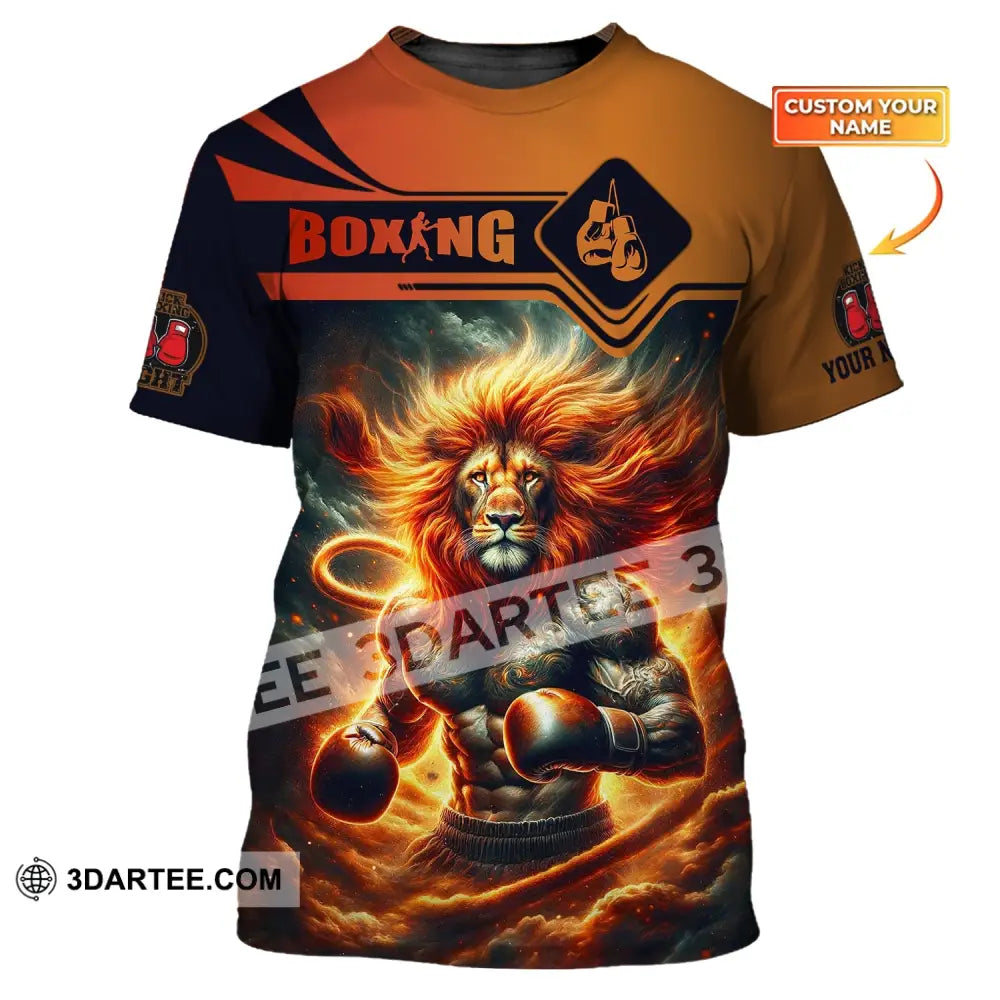 Man Shirt Custom Name Boxing T-Shirt Hoodie Polo Gift For Lover