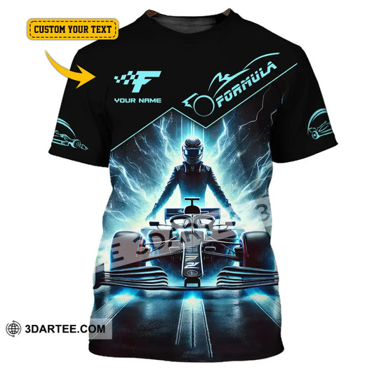 Man Shirt Custom Name Formula One F1 T-Shirt Hoodie Long Sleeve T-Shirt