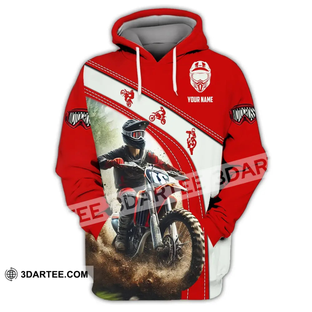 Man Shirt Custom Name Mountain Bike Polo Long Sleeve Gift Yn240803 Hoodie / S T-Shirt