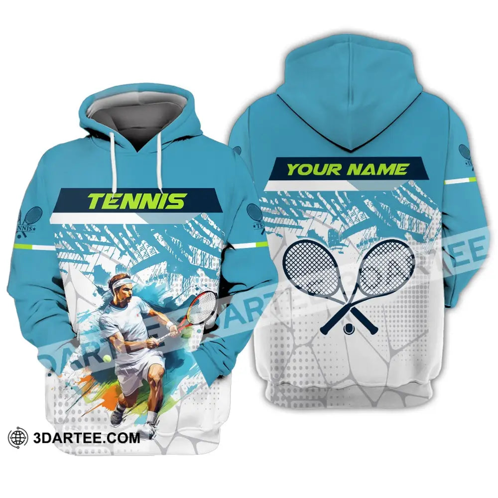 Man Shirt Custom Tennis Club Gift For Player Gifts Hoodie / S T-Shirt