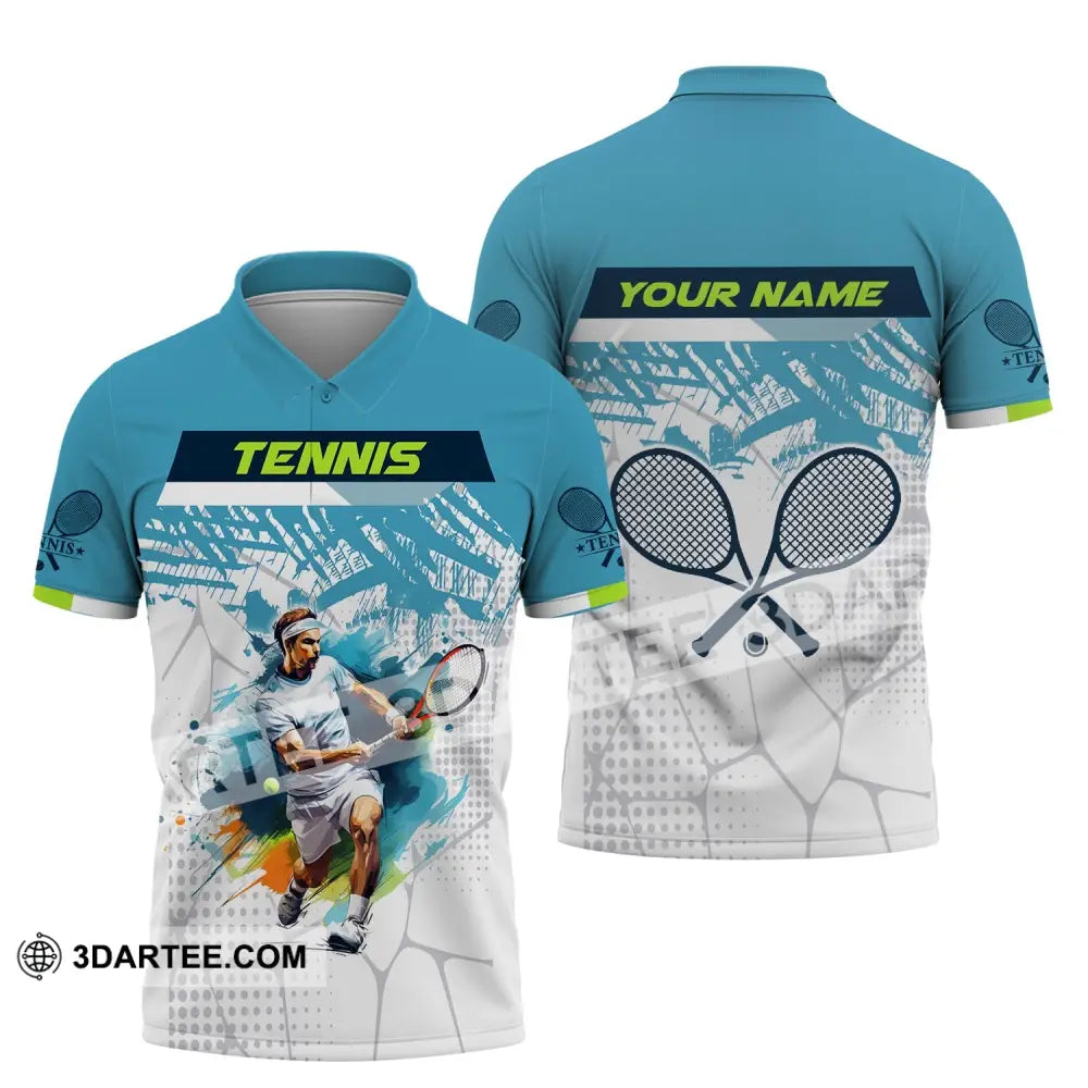 Man Shirt Custom Tennis Club Gift For Player Gifts Polo / S T-Shirt