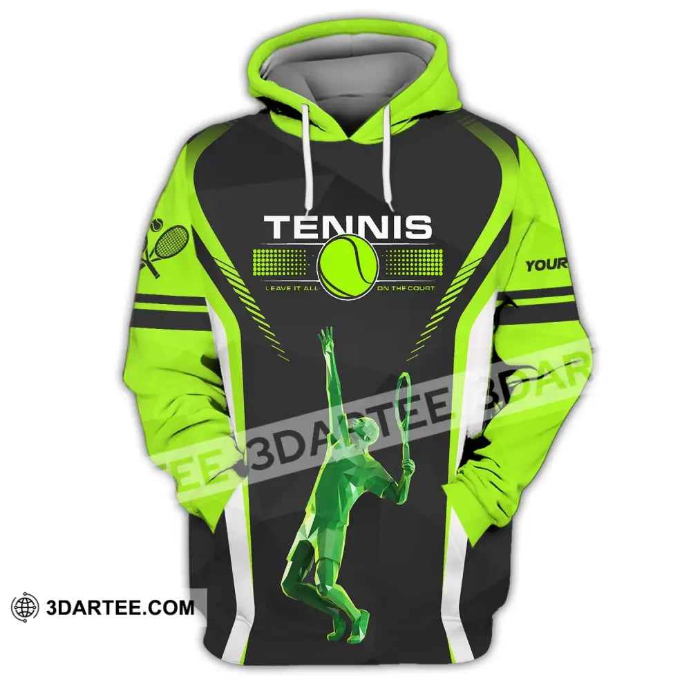 Man Shirt Custom Tennis Team Gift For Player Gifts Hoodie / S T-Shirt