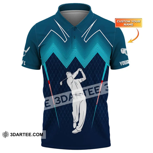 Man Shirt Golf Polo Gift For Golfter Tee Golfing Gifts / S T-Shirt