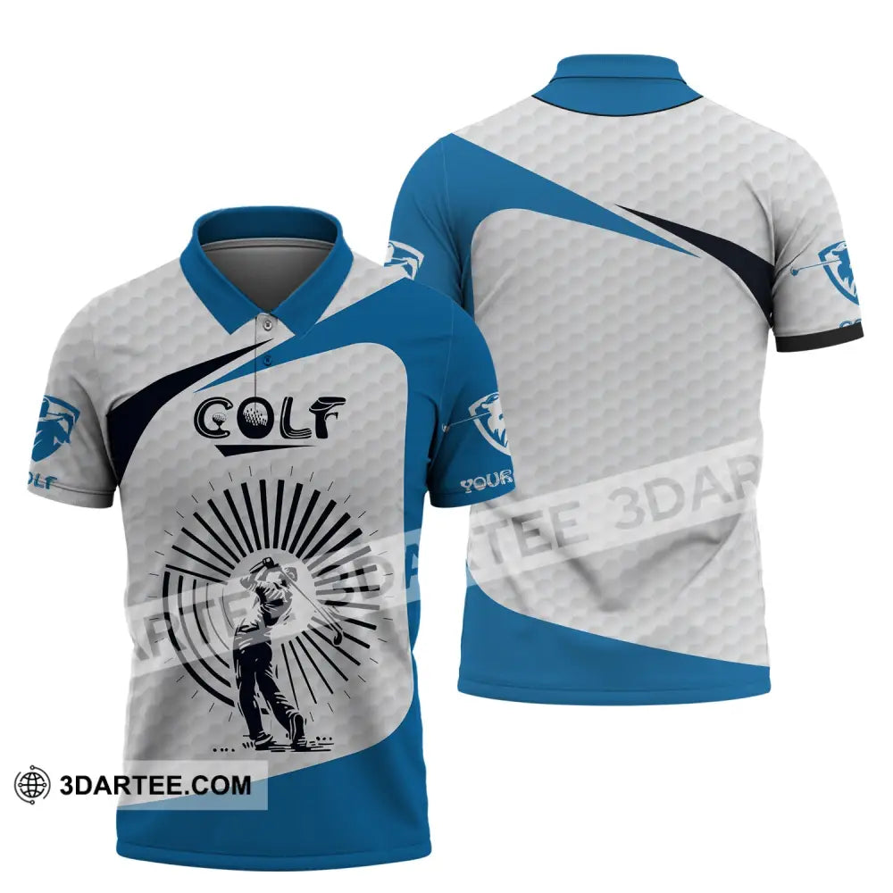 Man Shirt Golf Polo Gift For Golfter Tee Golfing Gifts / S T-Shirt