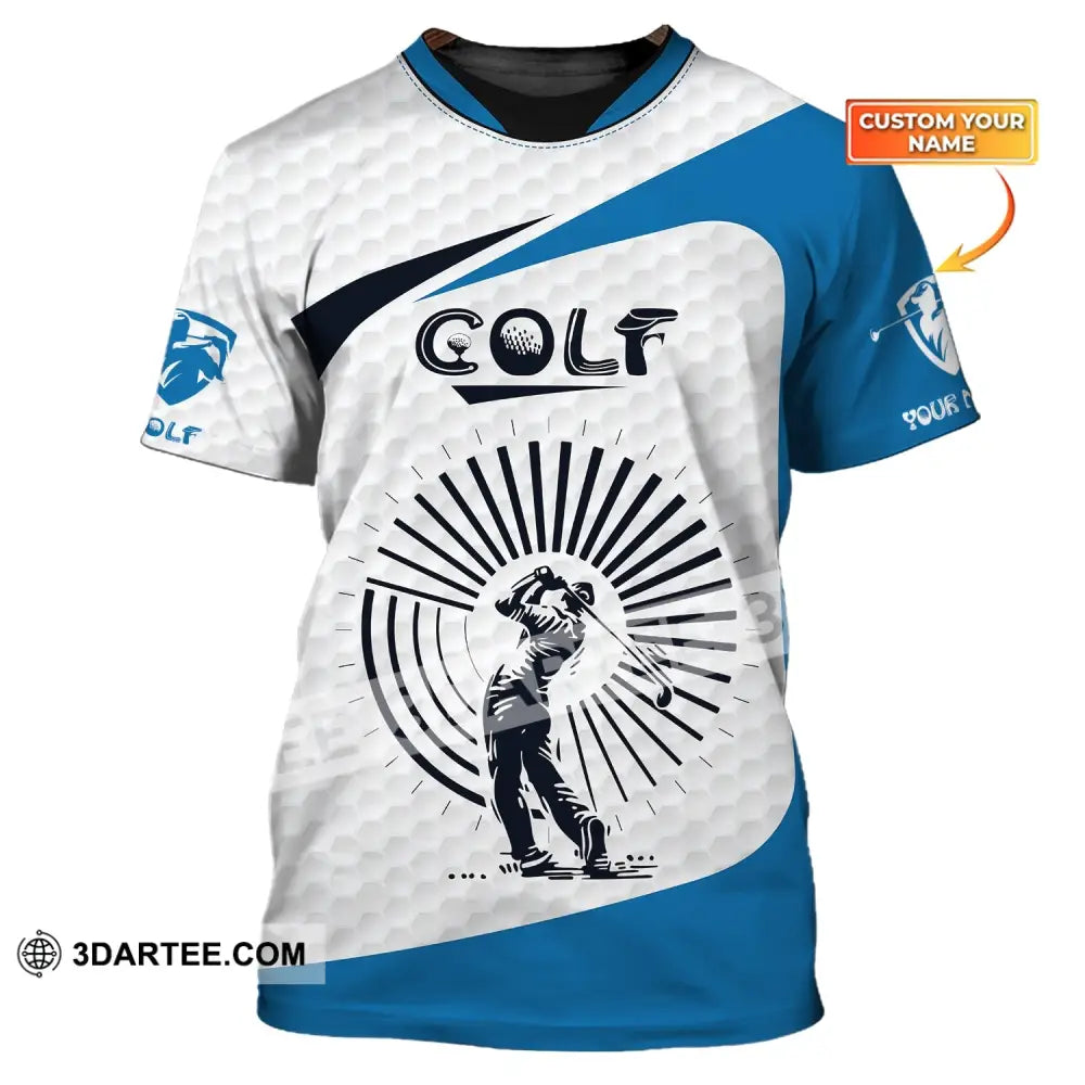 Man Shirt Golf Polo Gift For Golfter Tee Golfing Gifts T-Shirt / S