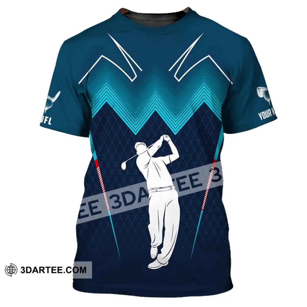 Man Shirt Golf Polo Gift For Golfter Tee Golfing Gifts T-Shirt / S