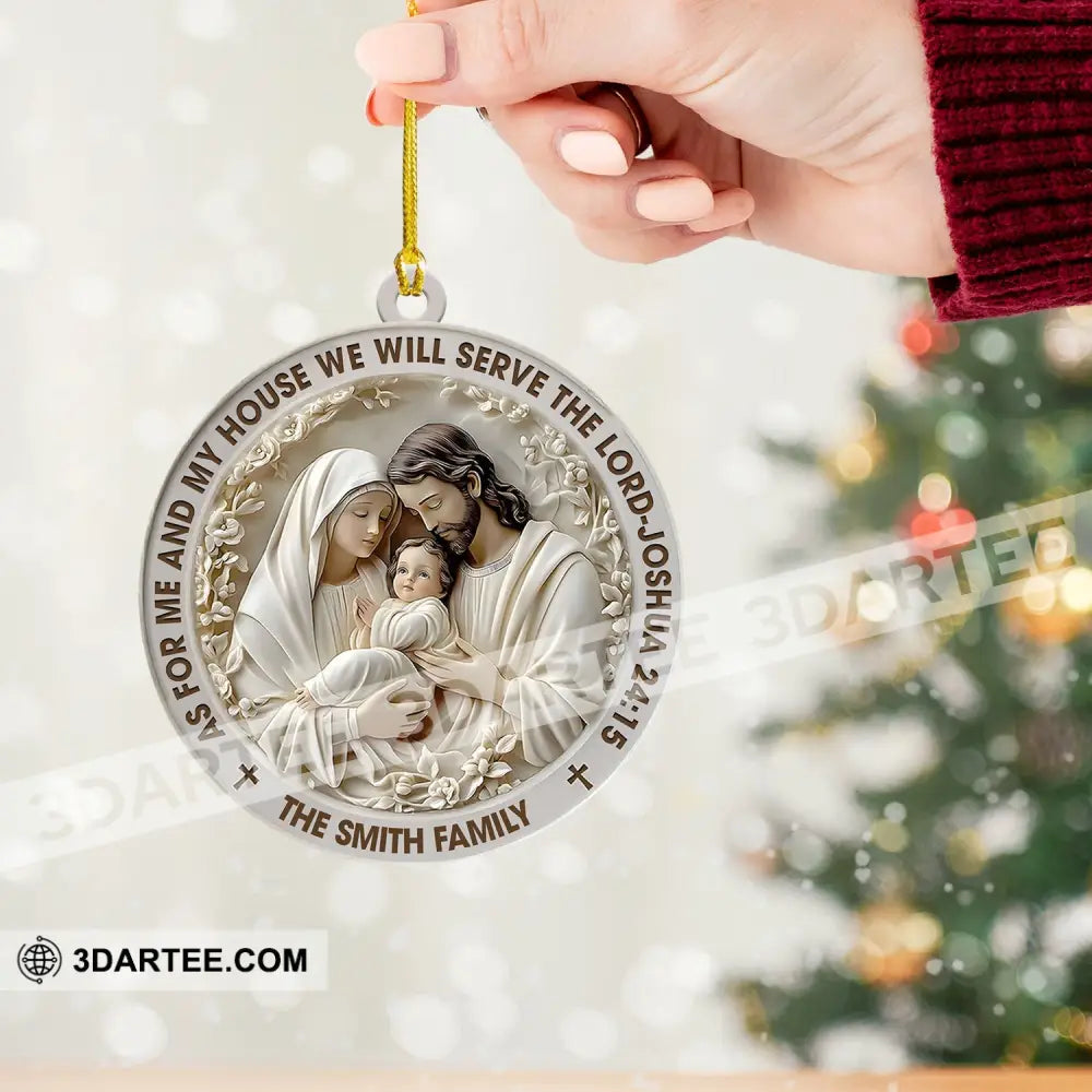 Mary Jesus Christmas Ornament Personalized Ornament Ornament