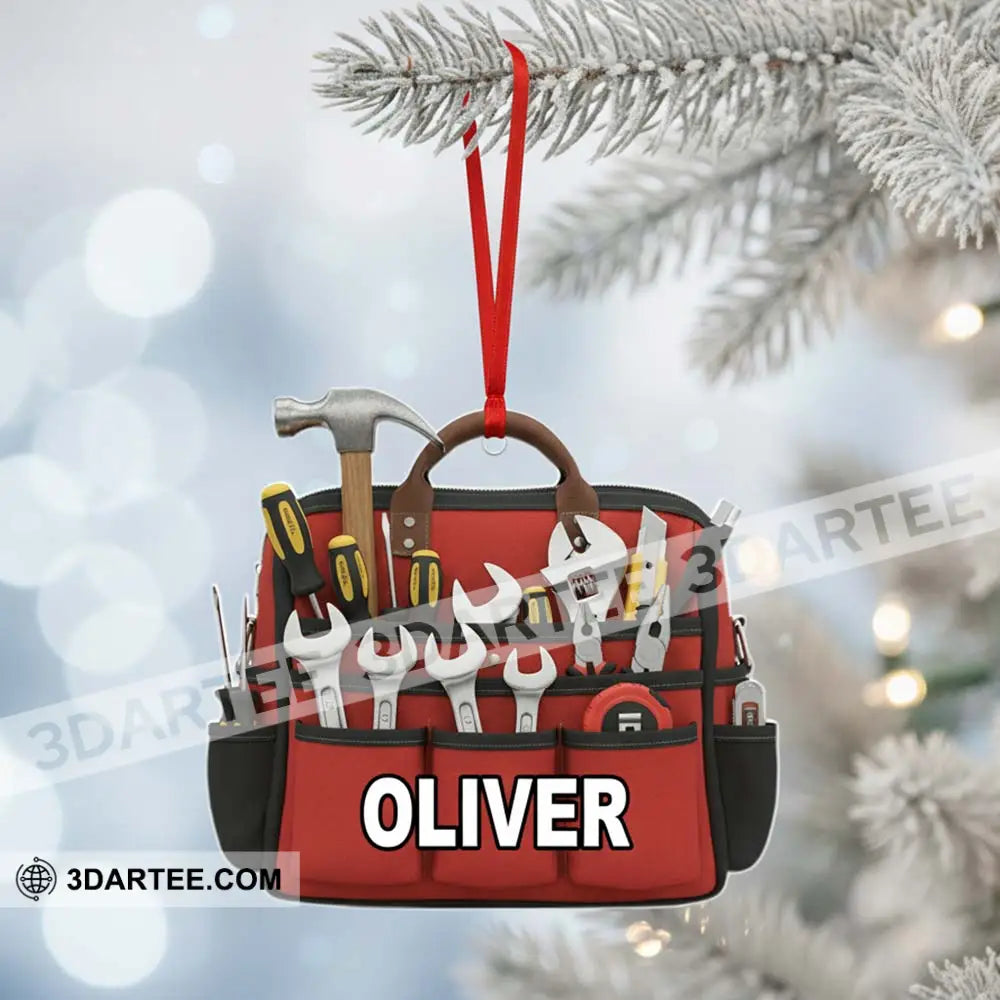 Mechanic Home Decor Christmas Ornament Personalized Ornament Ornament
