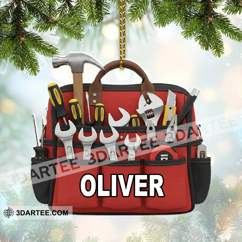 Mechanic Home Decor Christmas Ornament Personalized Ornament Ornament