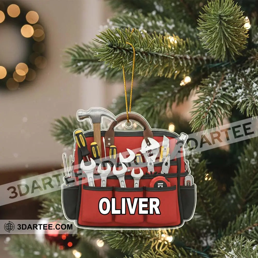 Mechanic Home Decor Christmas Ornament Personalized Ornament Ornament