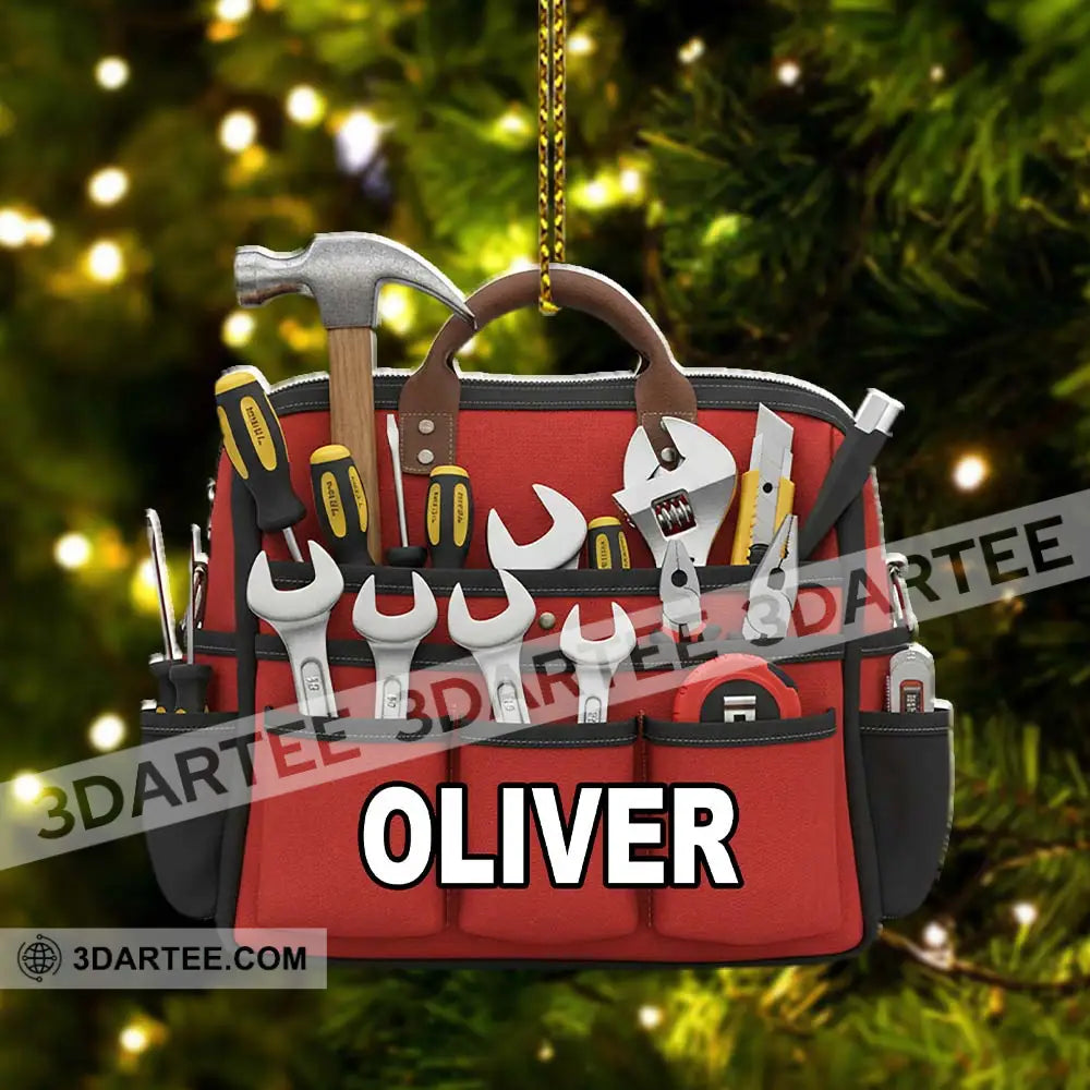 Mechanic Home Decor Christmas Ornament Personalized Ornament Ornament