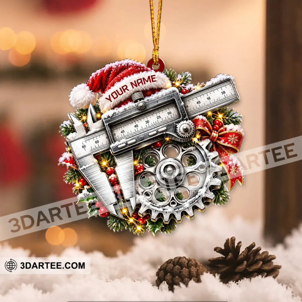 Mechanical Engineering Home Decor Christmas Ornament Personalized Ornament - Ornament