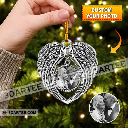 Memorial Christmas Home Decor Christmas Ornament Personalized Ornament 3.54’’ / 1 Ornament Ornament