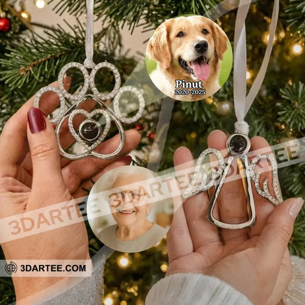Memorial Christmas Home Decor Christmas Ornament Personalized Ornament Ornament