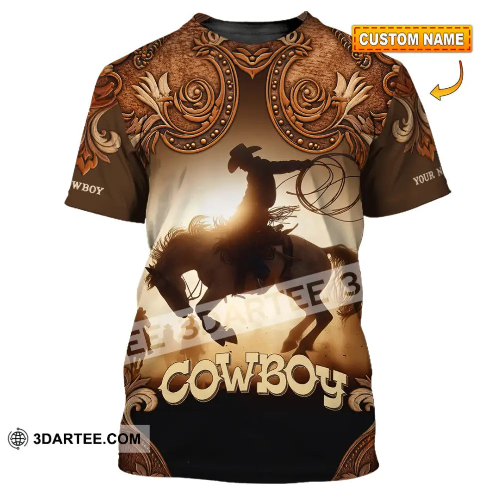 Men Shirt - Custom Cowboy Shirt - T-shirt