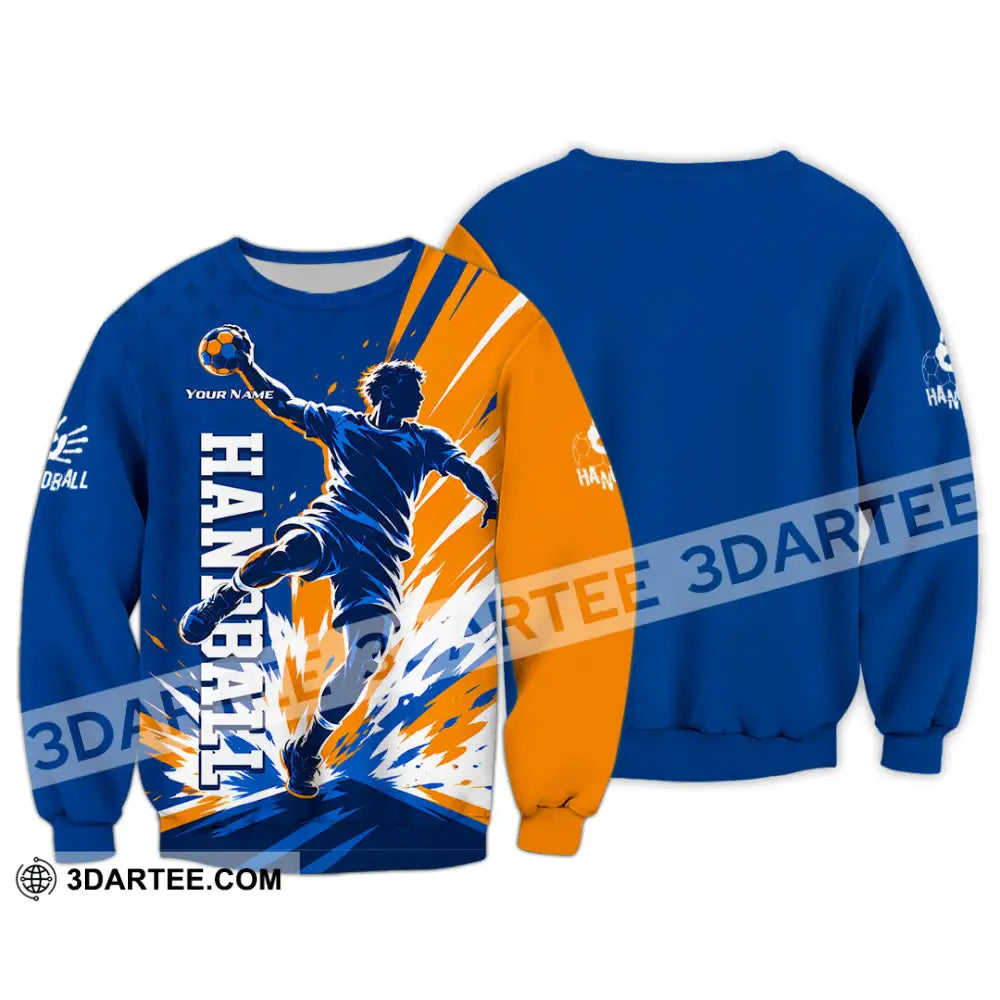 Men Shirt - Custom Handball Shirt - Long Sleeve / S - T-shirt