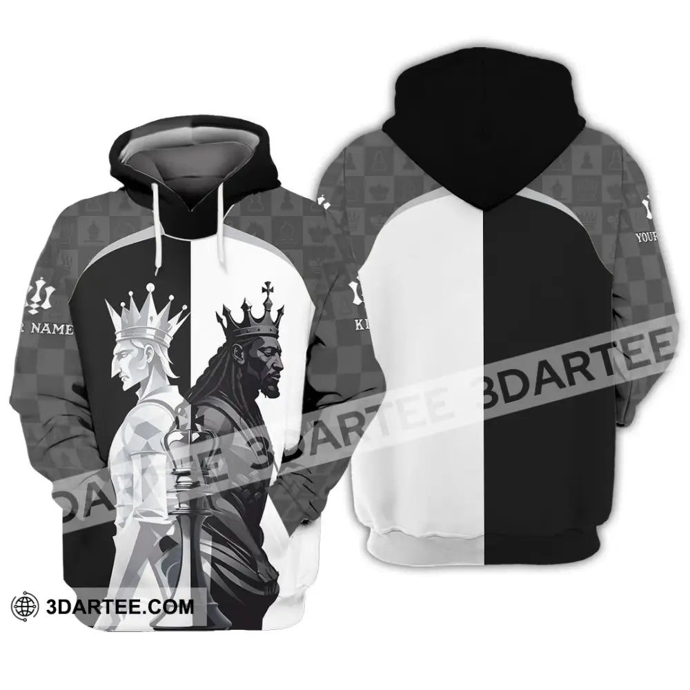Men Shirt - Custom King Of Chess Shirt Hoodie / S T-shirt