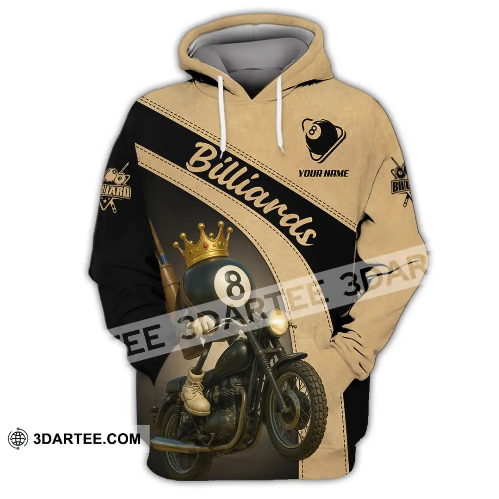 Men Shirt - Custom Kings Of Billiards Shirt Hoodie / S T-shirt