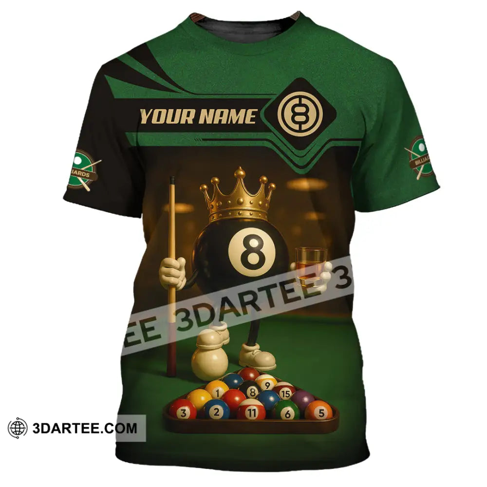 Men Shirt - Custom Kings Of Billiards Shirt T-Shirt / S T-shirt