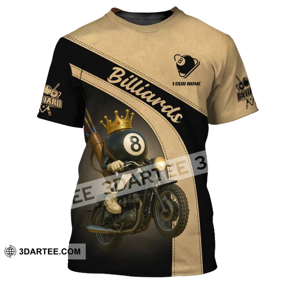 Men Shirt - Custom Kings Of Billiards Shirt T-Shirt / S T-shirt