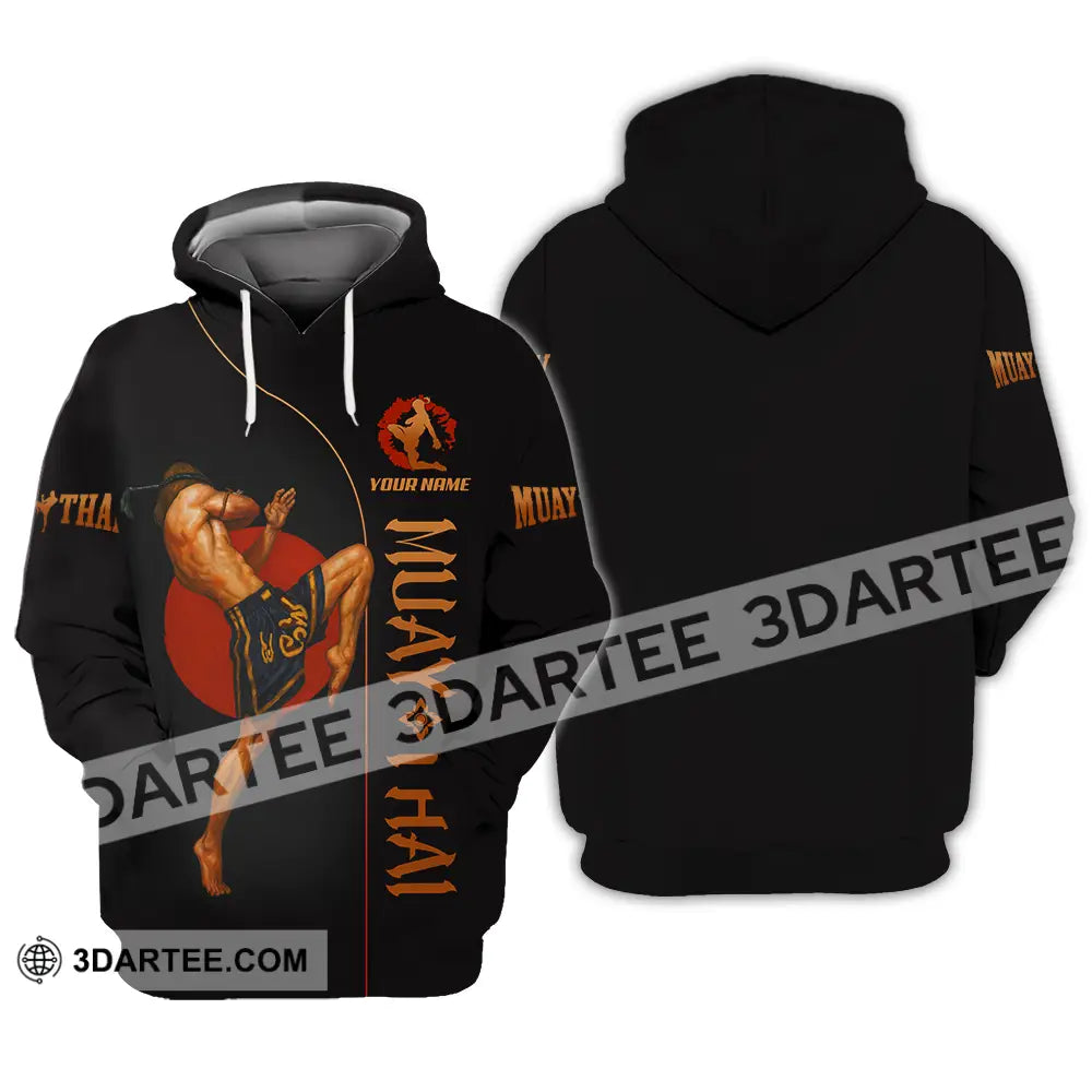 Men Shirt - Custom Let’s Fight Muay Thai Sport Shirt Hoodie / S T-shirt