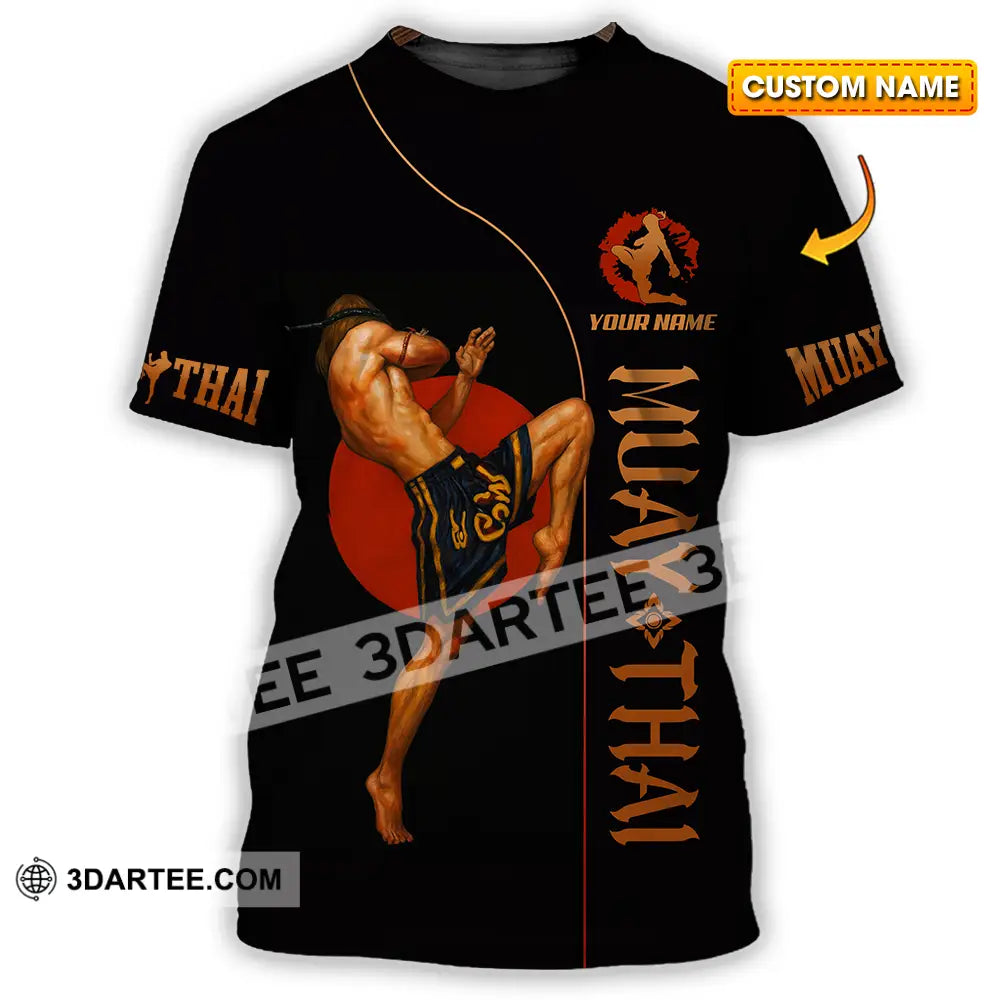 Men Shirt - Custom Let’s Fight Muay Thai Sport Shirt T-shirt