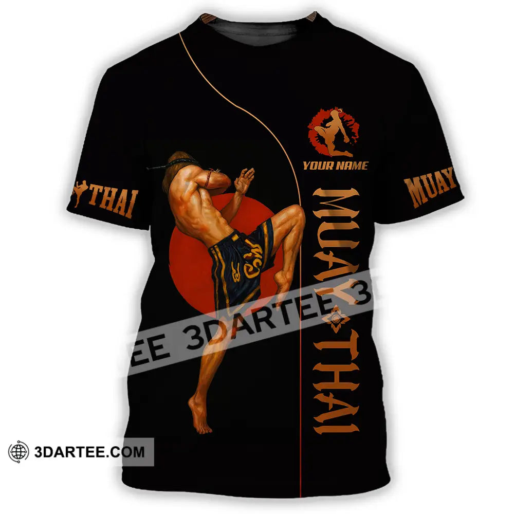 Men Shirt - Custom Let’s Fight Muay Thai Sport Shirt T-Shirt / S T-shirt