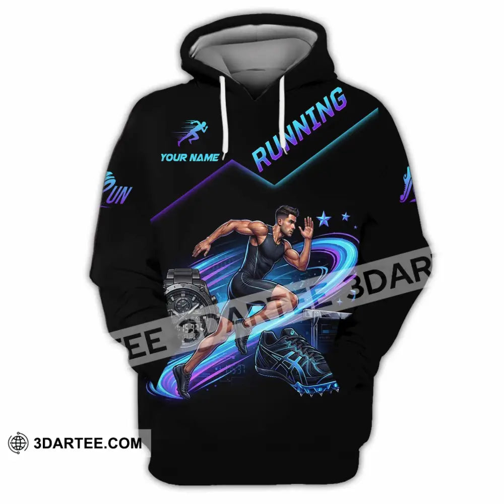 Men Shirt - Custom Running Shirt - Hoodie / S - T-shirt