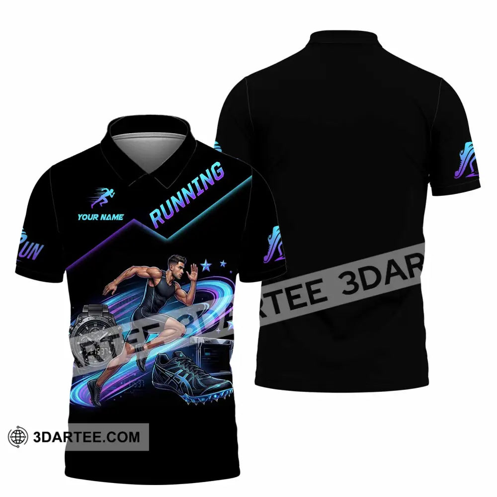 Men Shirt - Custom Running Shirt - Polo Shirt / S - T-shirt