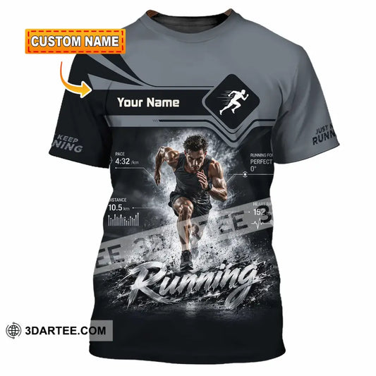 Men Shirt - Custom Running Shirt - T-shirt