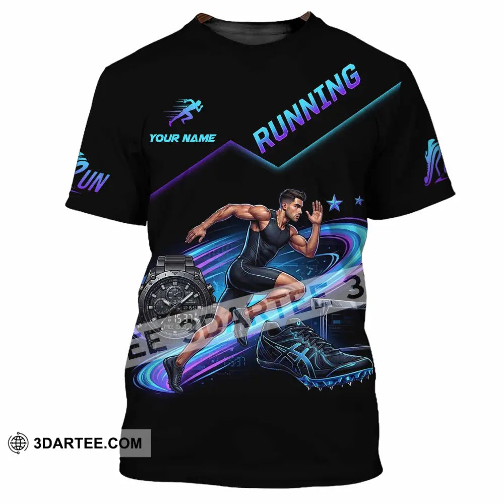 Men Shirt - Custom Running Shirt - T-Shirt / S - T-shirt