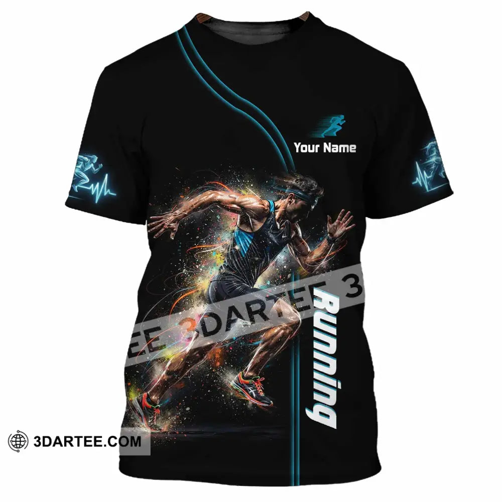 Men Shirt - Custom Running Shirt - T-Shirt / S - T-shirt