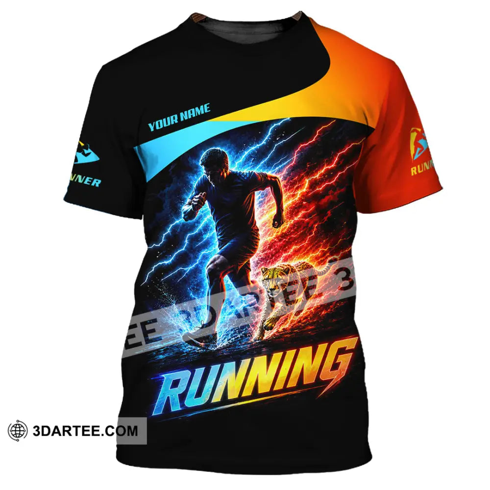 Men Shirt - Custom Running Shirt - T-Shirt / S - T-shirt