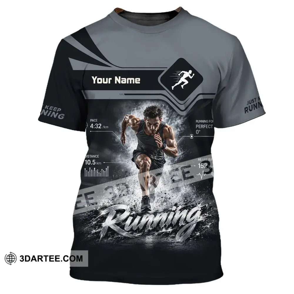 Men Shirt - Custom Running Shirt - T-Shirt / S - T-shirt