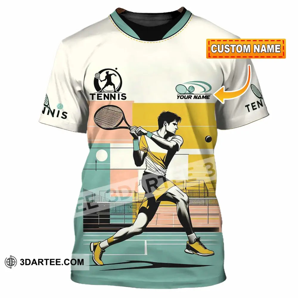 Men Shirt Custom Tennis Sport Shirt T shirt