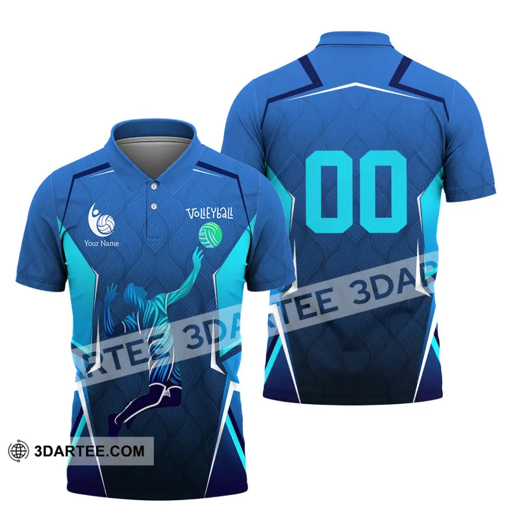 Men Shirt - Custom Volleyball 3D Shirt - Polo Shirt / S - T-shirt