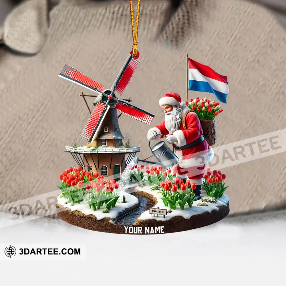 Merry Christmas Netherlands Home Decor Christmas Ornament Personalized Ornament Ornament