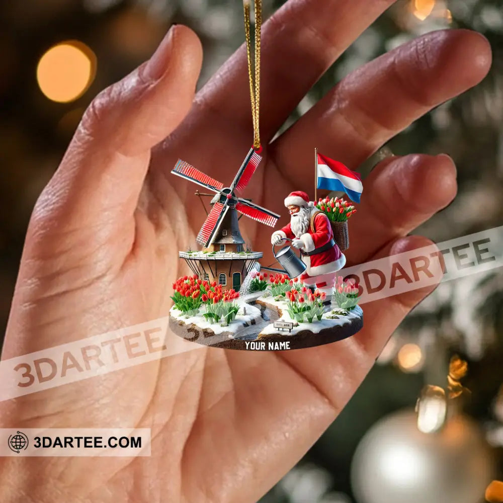 Merry Christmas Netherlands Home Decor Christmas Ornament Personalized Ornament Ornament