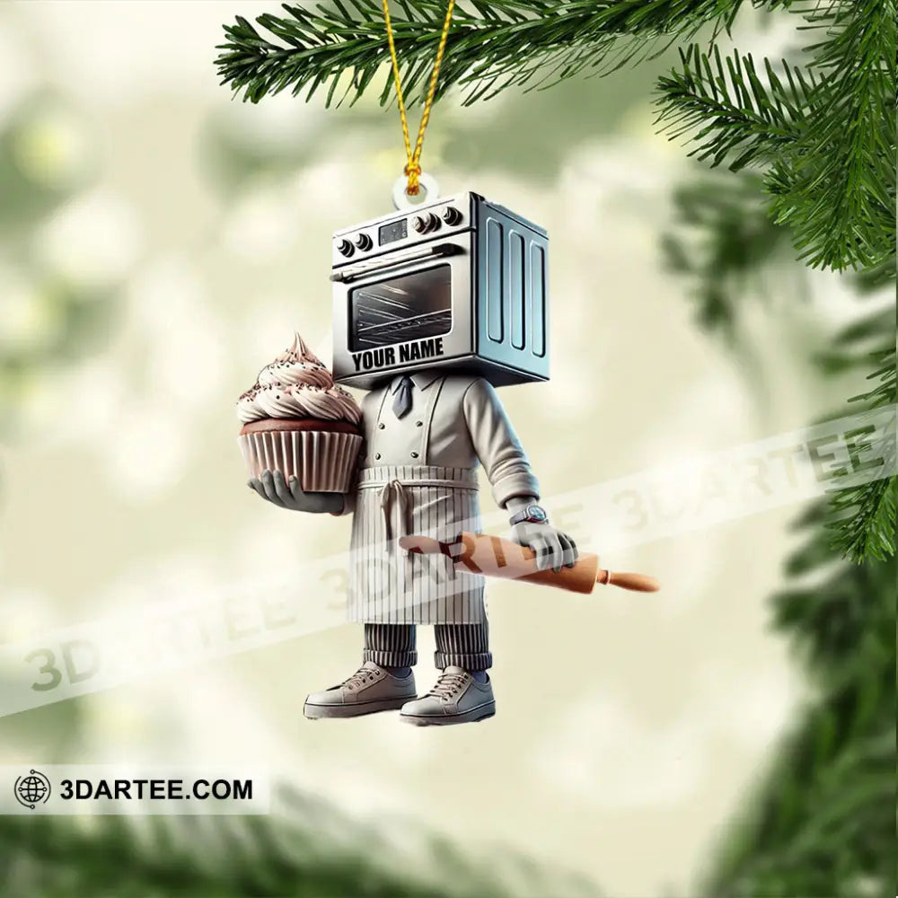 Micro Bakery Decor Christmas Ornament Personalized Ornament Ornament