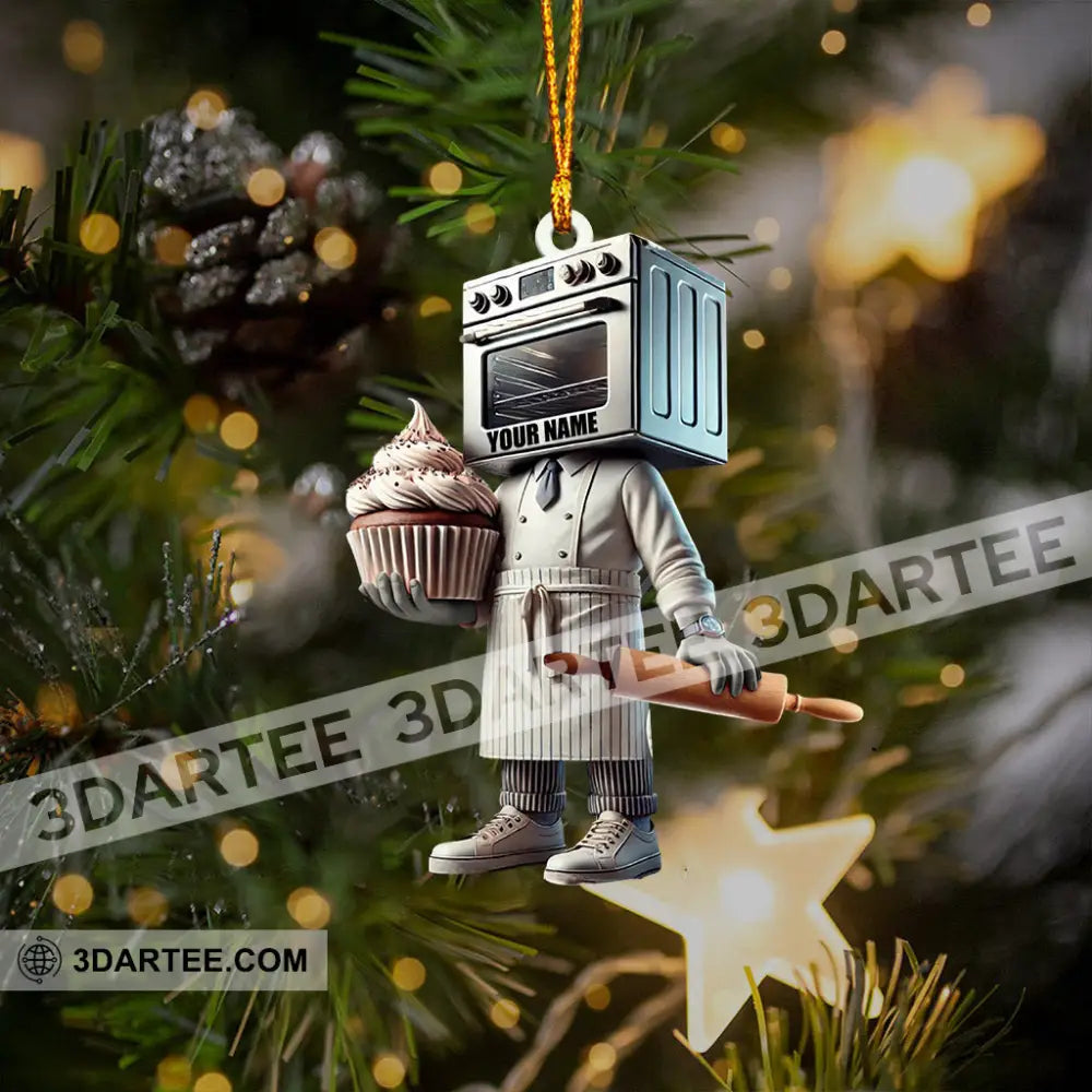 Micro Bakery Decor Christmas Ornament Personalized Ornament Ornament