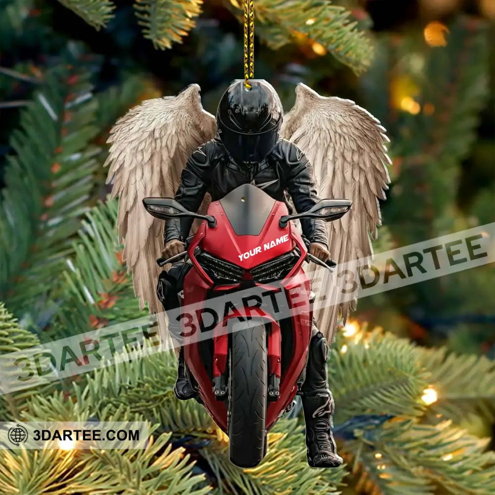 Motorbike Home Decor Christmas Ornament Personalized Ornament Ornament