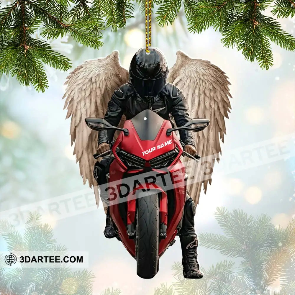 Motorbike Home Decor Christmas Ornament Personalized Ornament Ornament