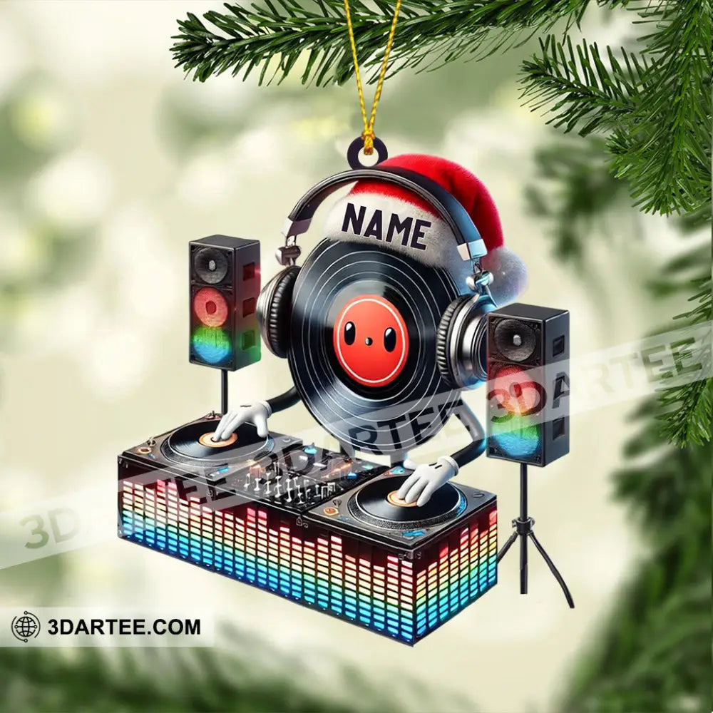 Musical Life DJ Christmas Ornament Personalized Ornament Ornament