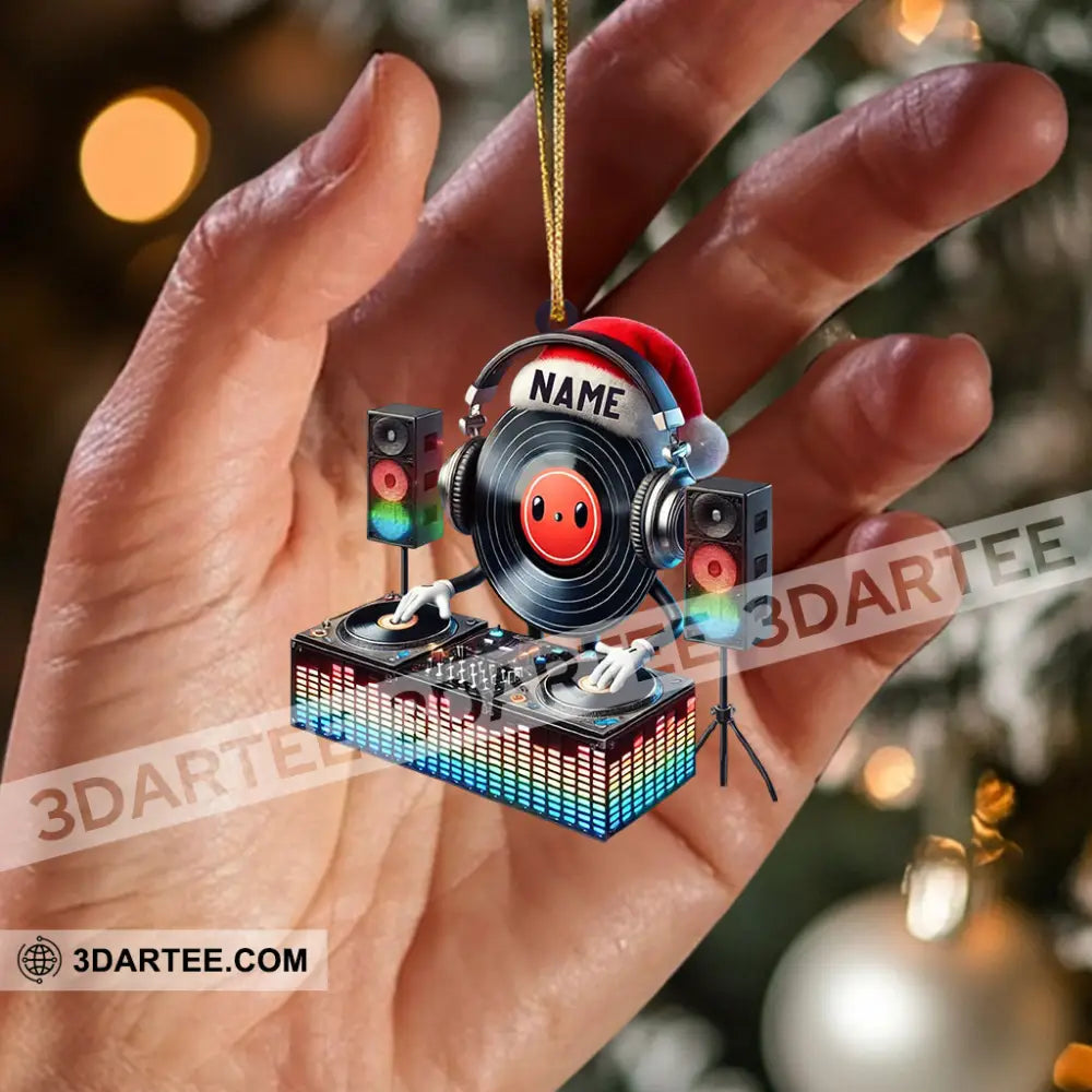 Musical Life DJ Christmas Ornament Personalized Ornament Ornament