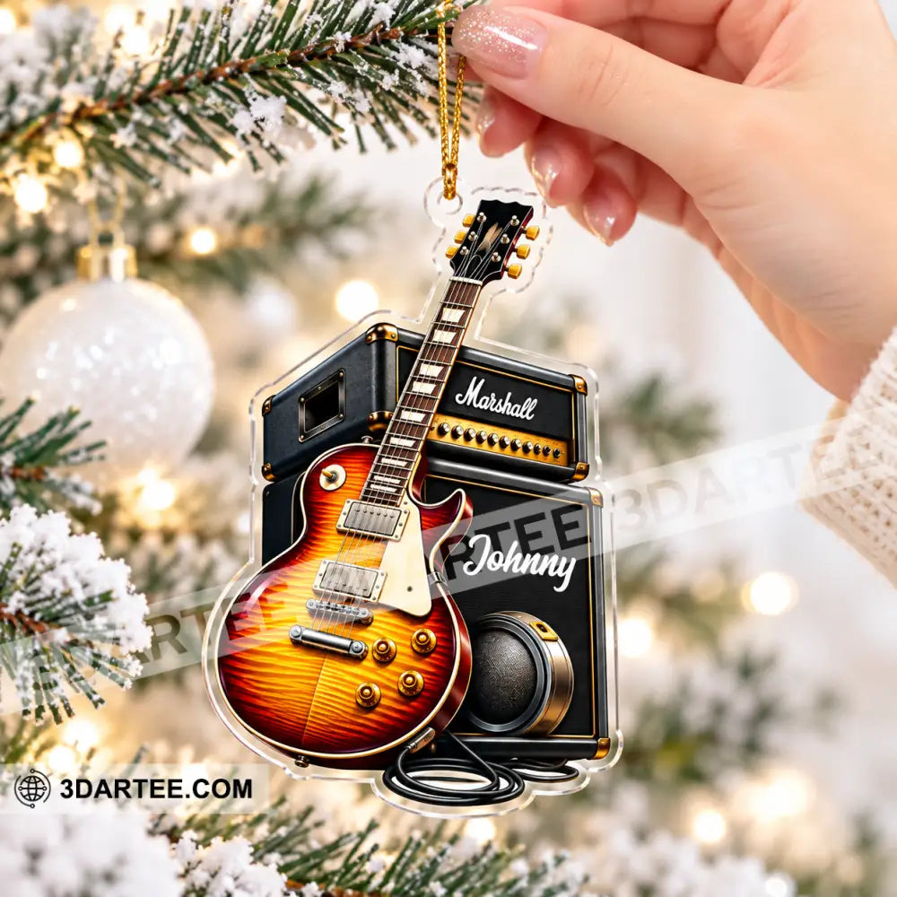 Musician Home Decor Christmas Ornament Personalized Ornament - Ornament