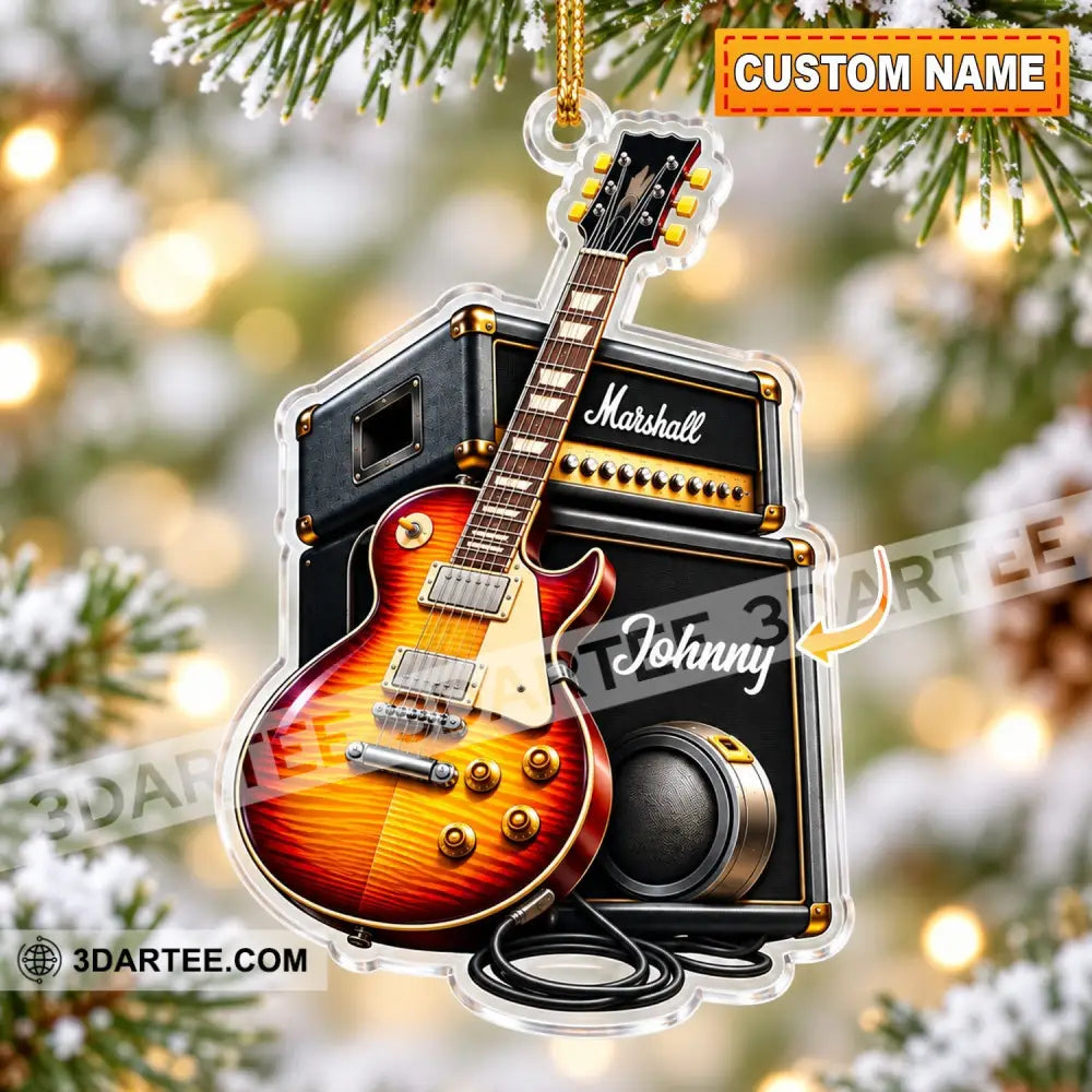 Musician Home Decor Christmas Ornament Personalized Ornament - 3.54’’ / 1 Ornament - Ornament