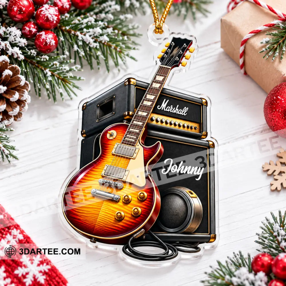 Musician Home Decor Christmas Ornament Personalized Ornament - Ornament