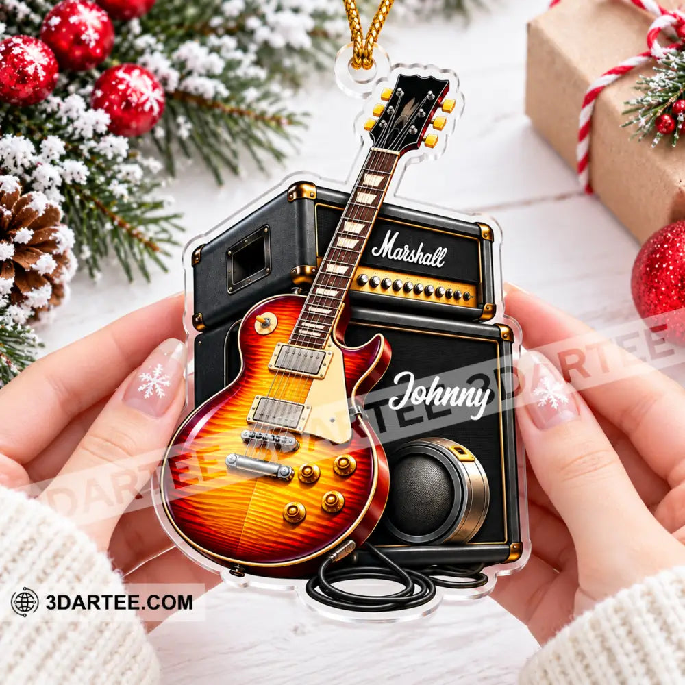 Musician Home Decor Christmas Ornament Personalized Ornament - Ornament